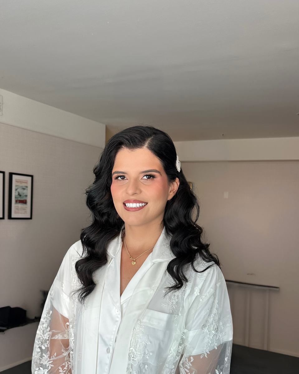 Getting ready in Beverly Hills by Blossom Beauty Team