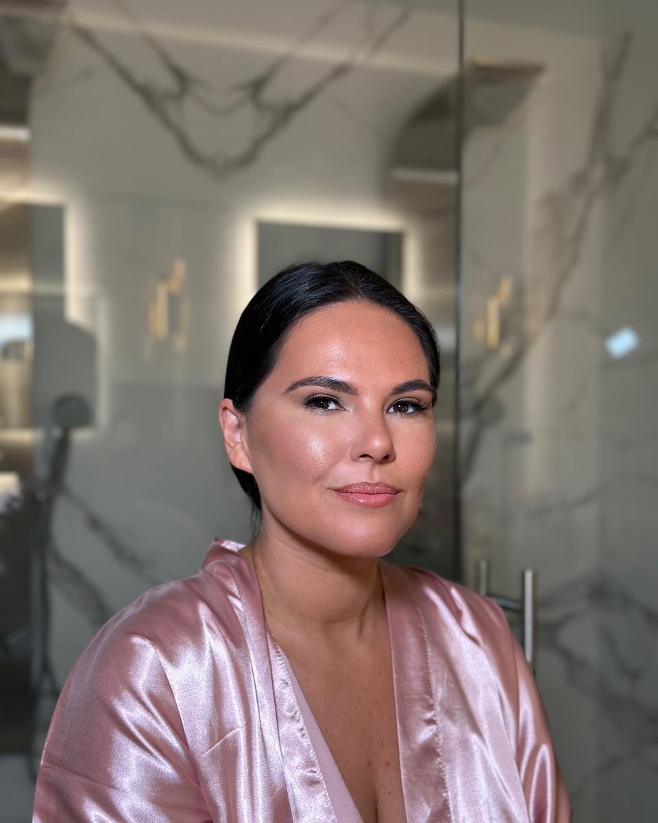 Getting ready in San Diego by Blossom Beauty Team