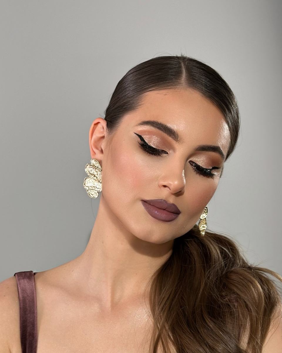 Soft glam bridal makeup in Costa Mesa by Blossom Beauty Team